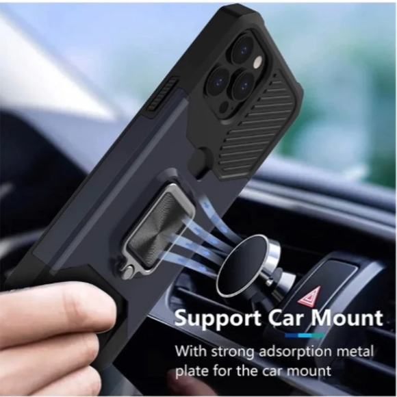 Wallet Case Designed for iPhone 13 Pro Max Case 6.7"in W/Card Holder Slot Stand - Picture 7 of 11